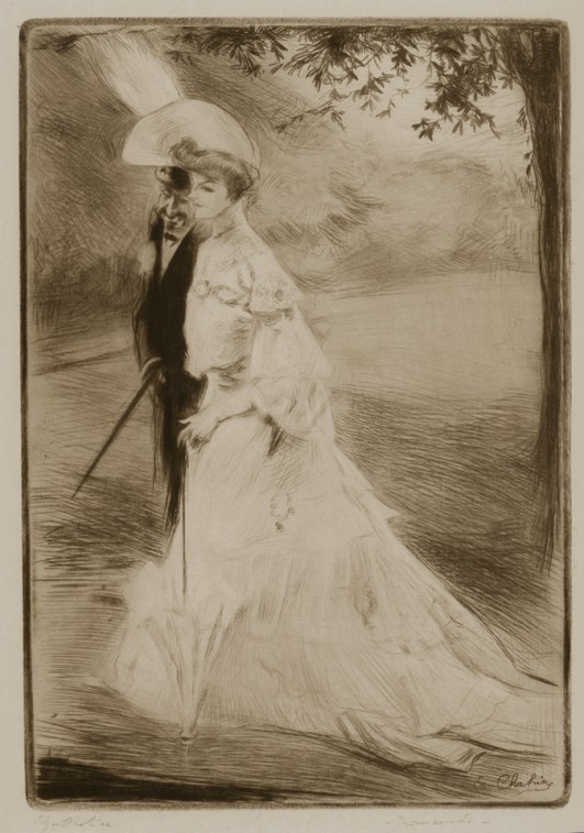 edgar chahine "en promenade"1905_0.jpg